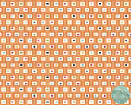 Riley Blake - play ball geo orange