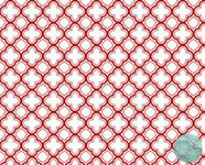 Quilting treasures - Sorbet essentials Geo red