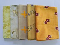 Fat quarter bundel - geel