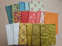 EQP textiles - back &amp; forth fat quarter bundel 