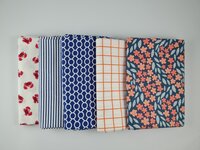 Fat quarter bundel - zee