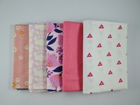 Fat quarter bundel - roze