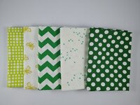 Fat quarter bundel - groen
