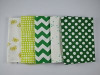 Fat quarter bundel - groen