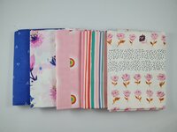 Fat quarter bundel - vibrant blooms
