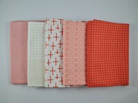 Fat quarter bundel - roze
