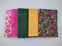 Fat quarter bundel - bloemenveld