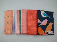 Fat quarter bundel - vogels