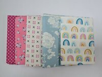 Fat quarter bundel - regenboog