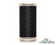 G&uuml;termann handquiltgaren 5201 Black