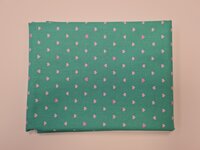 *coupon* tula pink besties hearts mint 