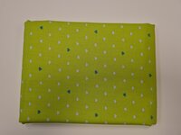 *coupon* tula pink besties hearts green 