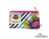 Tula Pink - floral reef pencil case 