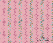 EQP textiles - back in the day - Clematis lemonade