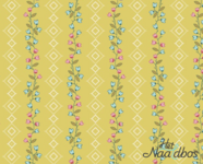 EQP textiles - back in the day - Clematis sweet sunshine