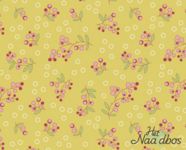 EQP textiles - back in the day - Wild berries sweet sunshine
