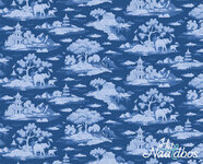 Tilda - Something blue - Cotton view Night