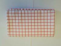 *coupon* citrus rood met wit 