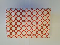 *coupon* metro circles wit met rood 