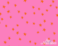 Ruby Star Society - starry - vivid pink 41