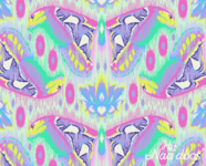 Tula Pink - Down to earth quiltback - mothorized user daybreak
