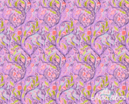 Tula Pink full moon forest II - squirrel blossom