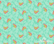 Tula Pink full moon forest II - salmon enchanted