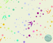 Tula Pink - quiltback - fairy dust cotton candy