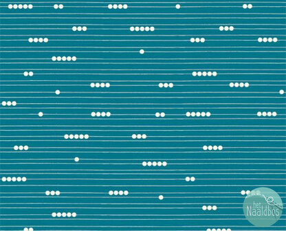 Birch fabrics- mod basics abacus teal 