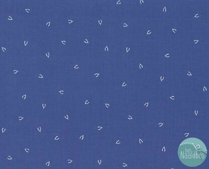 Figo fabrics - Lucky charms wishbone blue