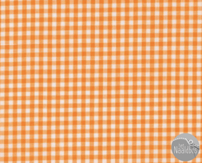 Robert Kaufman - Carolina gingham 1/8 orange