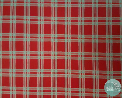 Lakehouse - retro plaid red