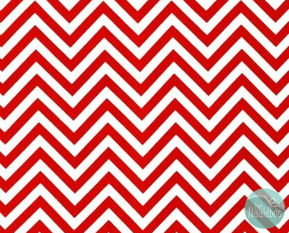 Robert Kaufman - remix red chevron