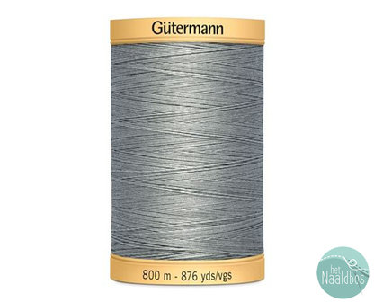 G&uuml;termann katoengaren grijs 6206 800m