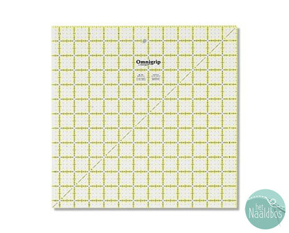 Omnigrid liniaal 12,5 x 12,5 inch 