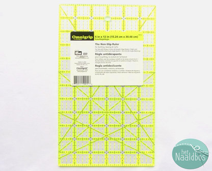 Omnigrid Non-Slip liniaal 6 x 12 inch