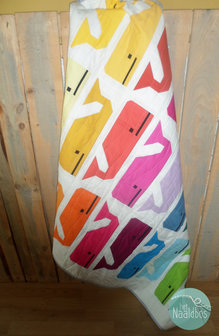 Elizabeth Hartman - Preppy the Whale quiltpatroon