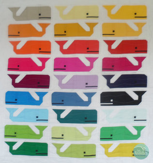 Elizabeth Hartman - Preppy the Whale quiltpatroon