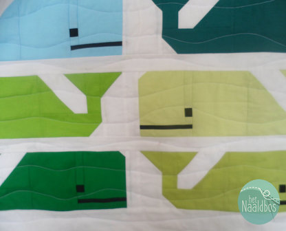 Elizabeth Hartman - Preppy the Whale quiltpatroon