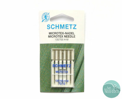 Schmetz microtex 70 machinenaalden