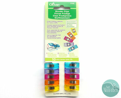 Clover wonder clips regenboog