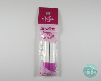 Sewline lijmstift navulling blauw