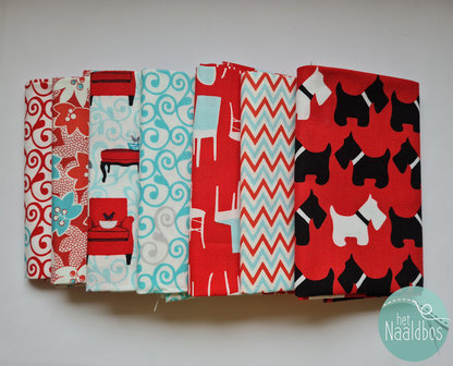 Fat quarter bundel - home