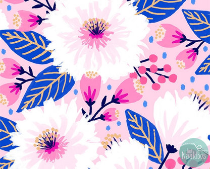 Paintbrush studio - vibrant blooms dahlia party pink