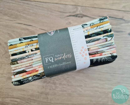 Art Gallery Fabrics - Her &amp; history Fat quarter bundel