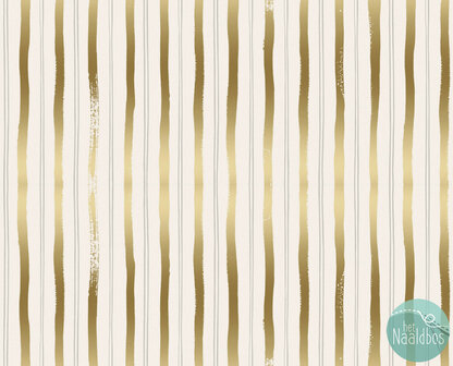 Rifle paper co. - meadow stripe gold