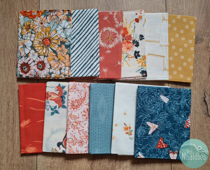 Art Gallery Fabrics - Listen to your heart Fat quarter bundel