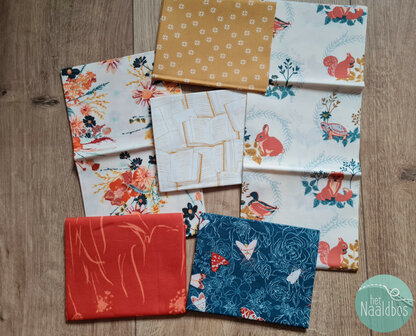 Art Gallery Fabrics - Listen to your heart Fat quarter bundel