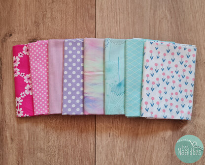 Fat quarter bundel - head over heels 