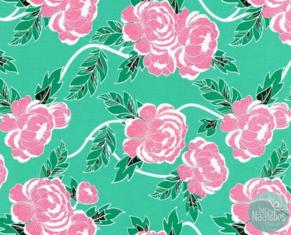 Art gallery fabrics -  Flowerette peonies